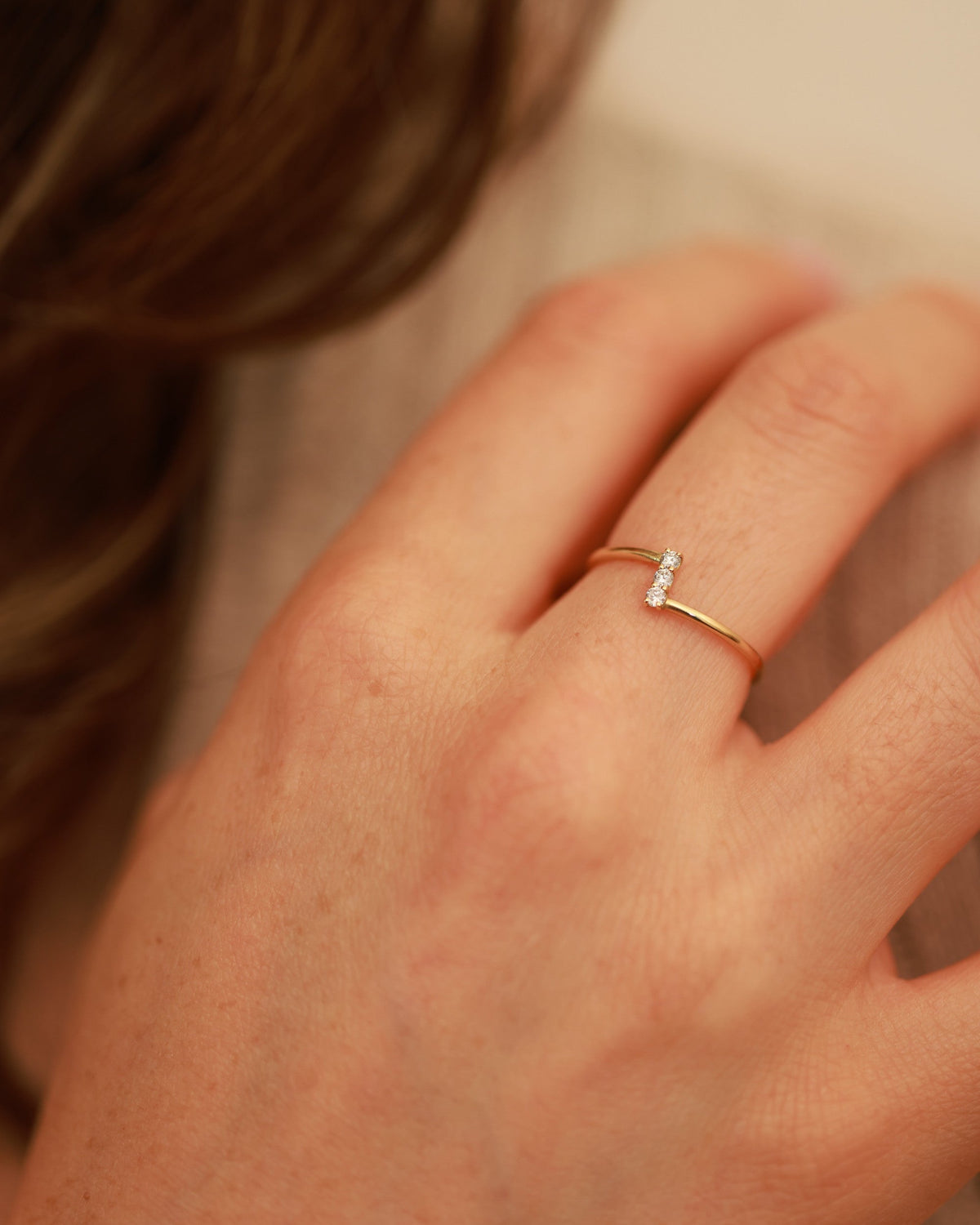 Starlight ring diamante
