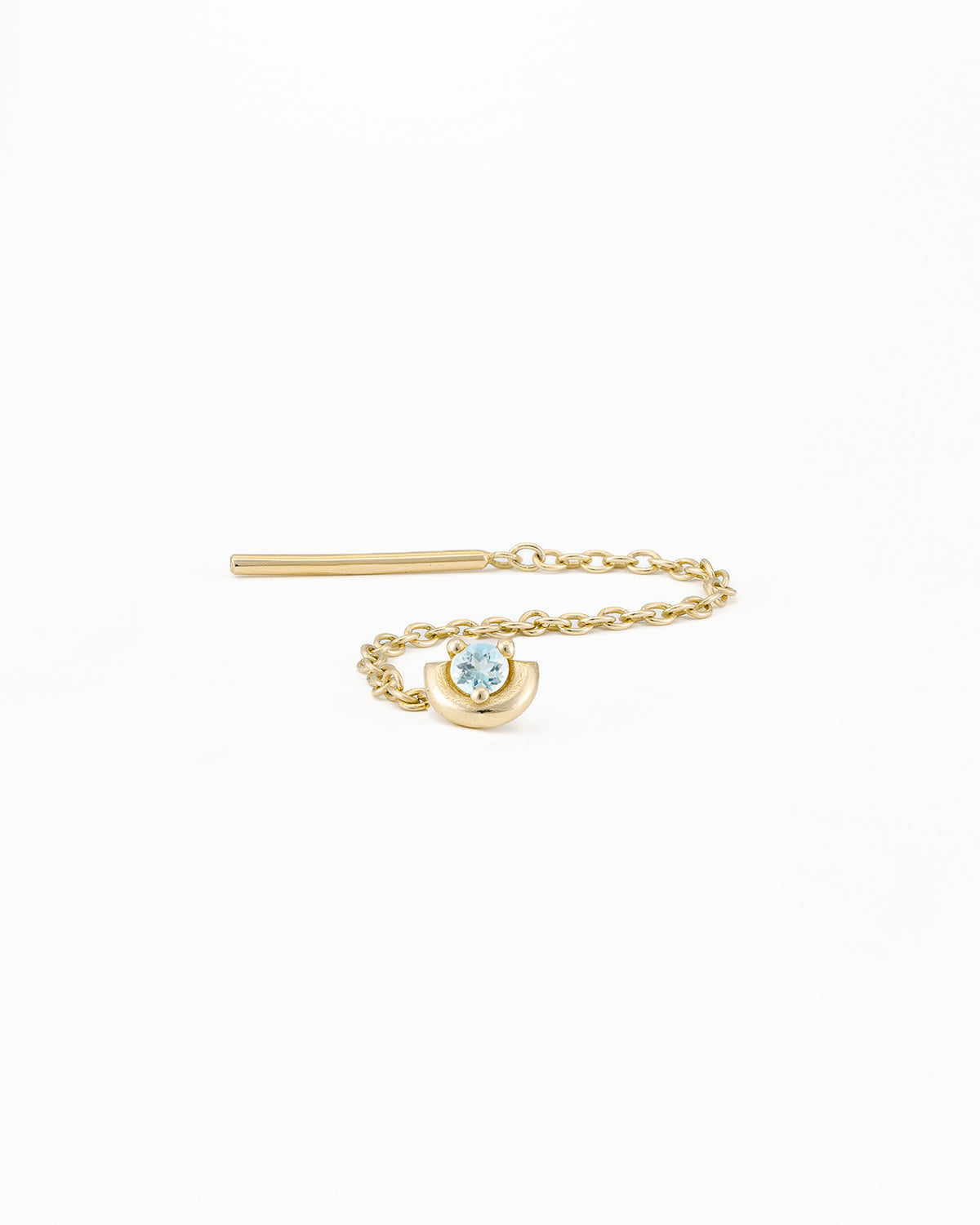 Gold Tulip earring