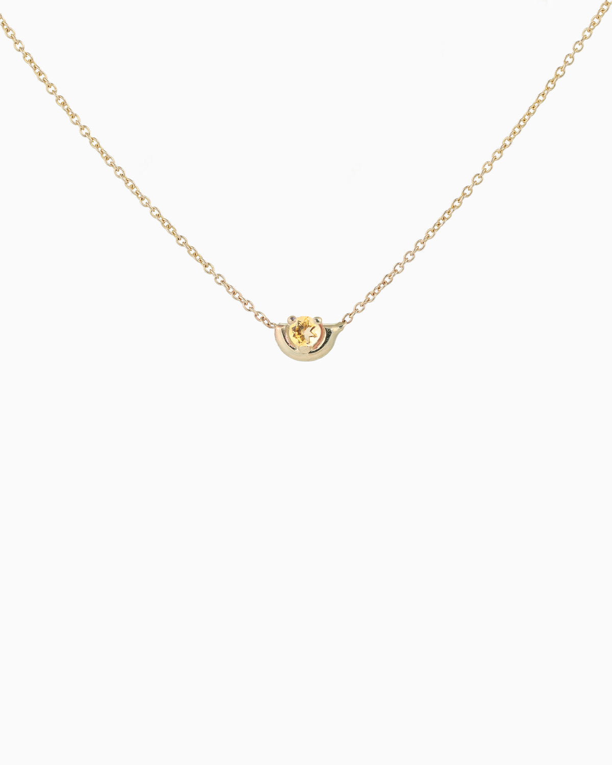 Gold Tulip Necklace