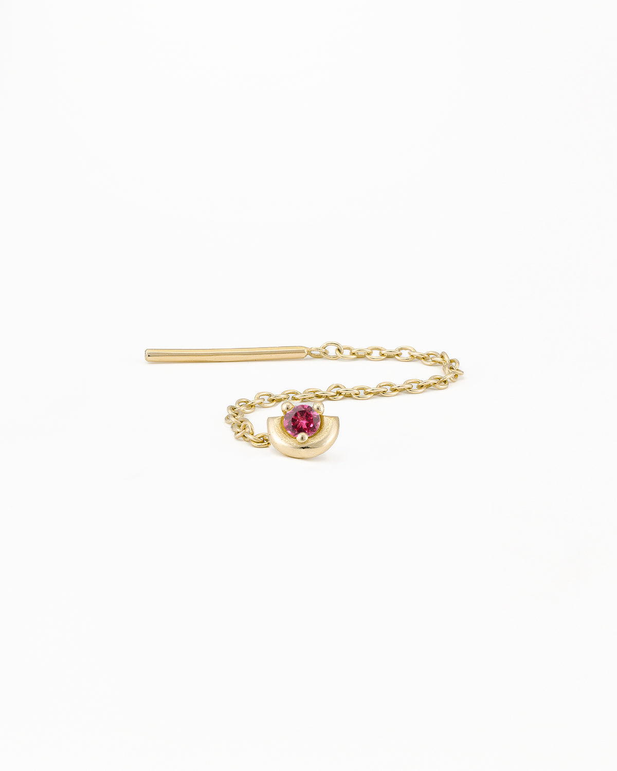 Gold Tulip earring