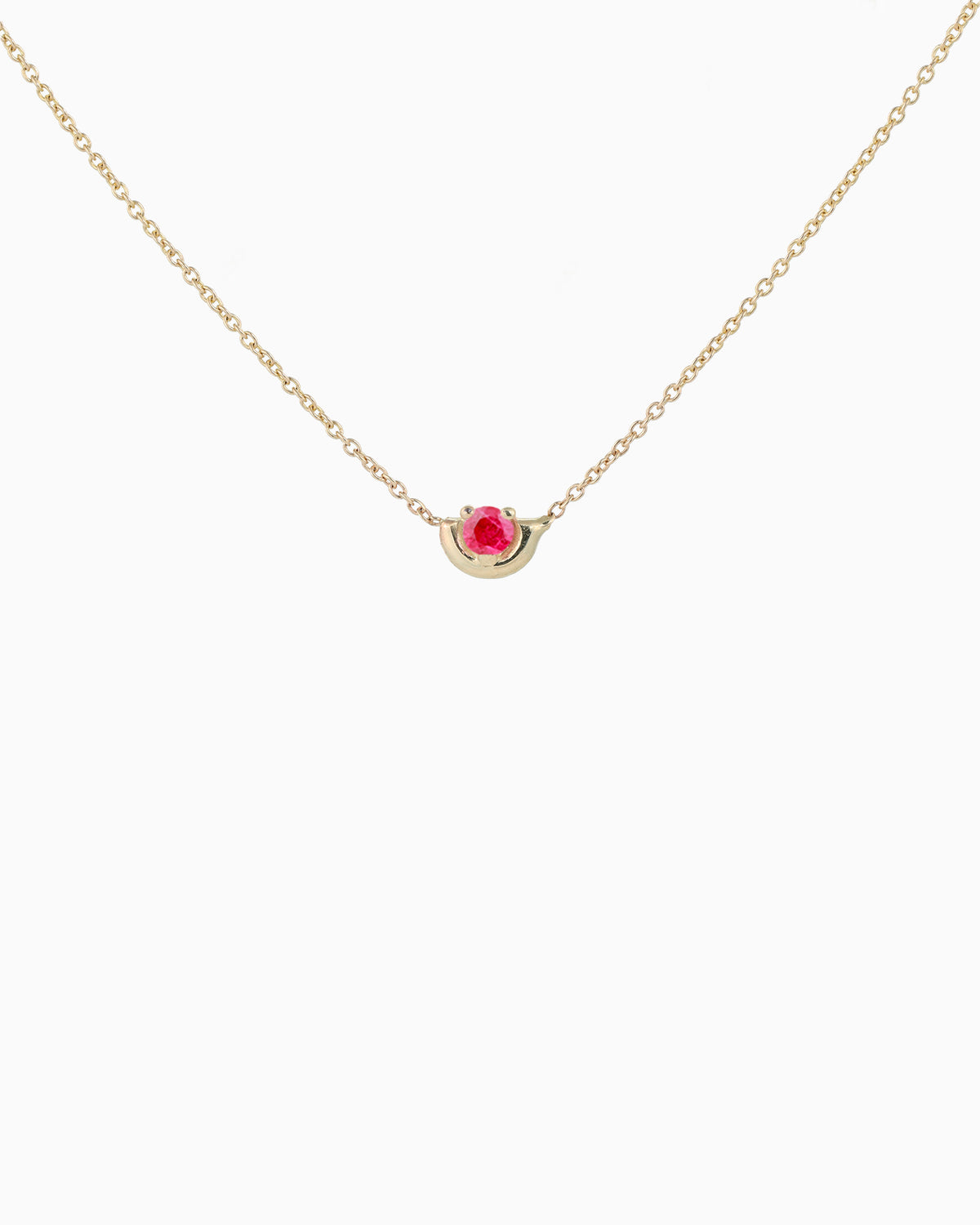 Gold Tulip Necklace