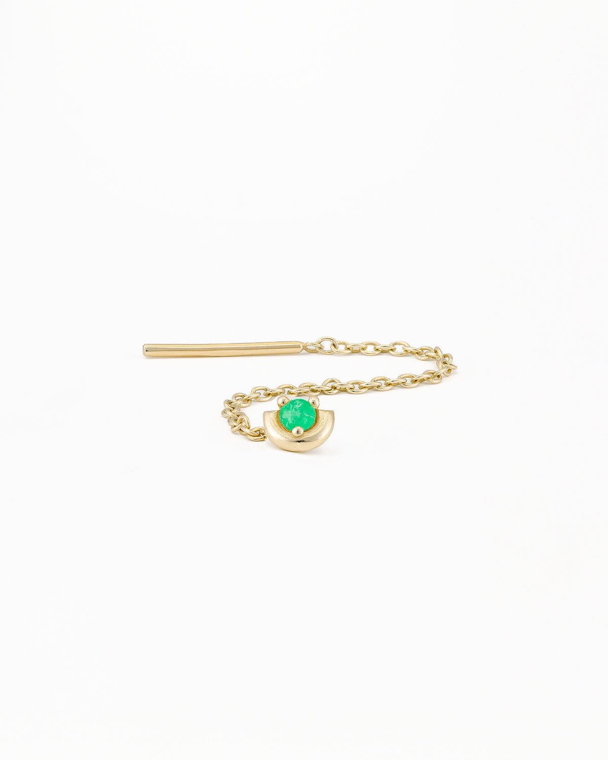 Gold Tulip earring