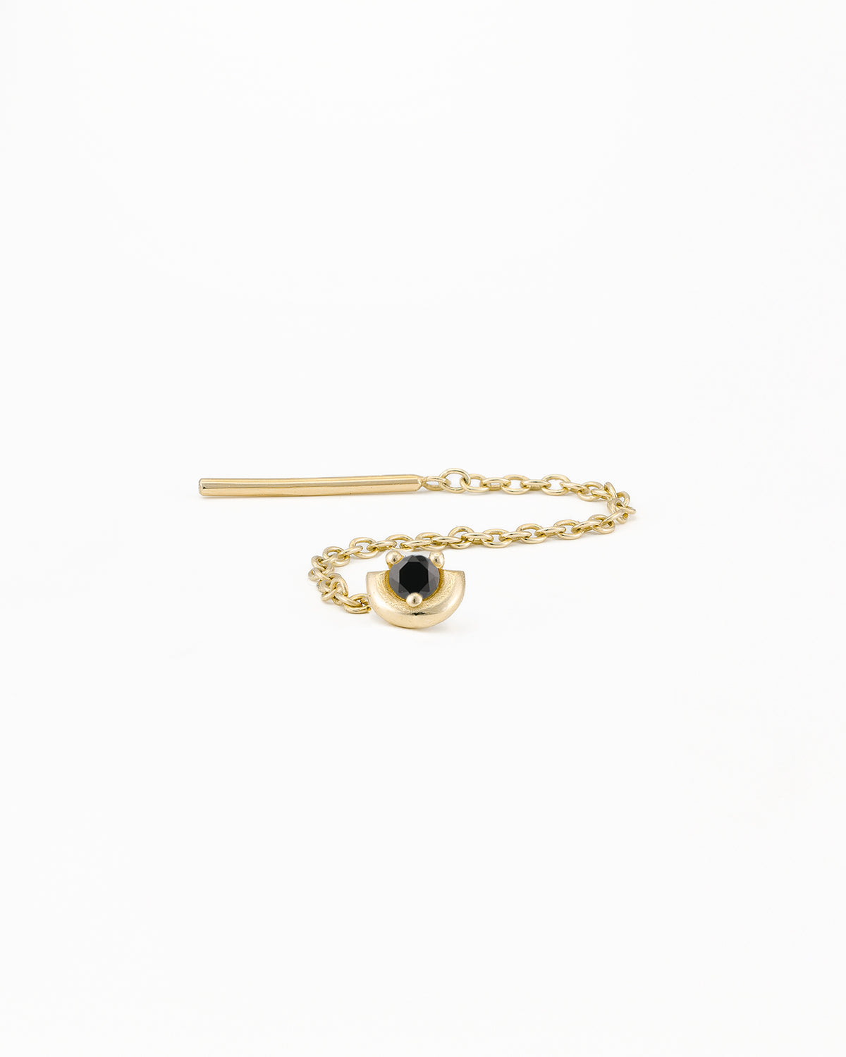 Gold Tulip earring