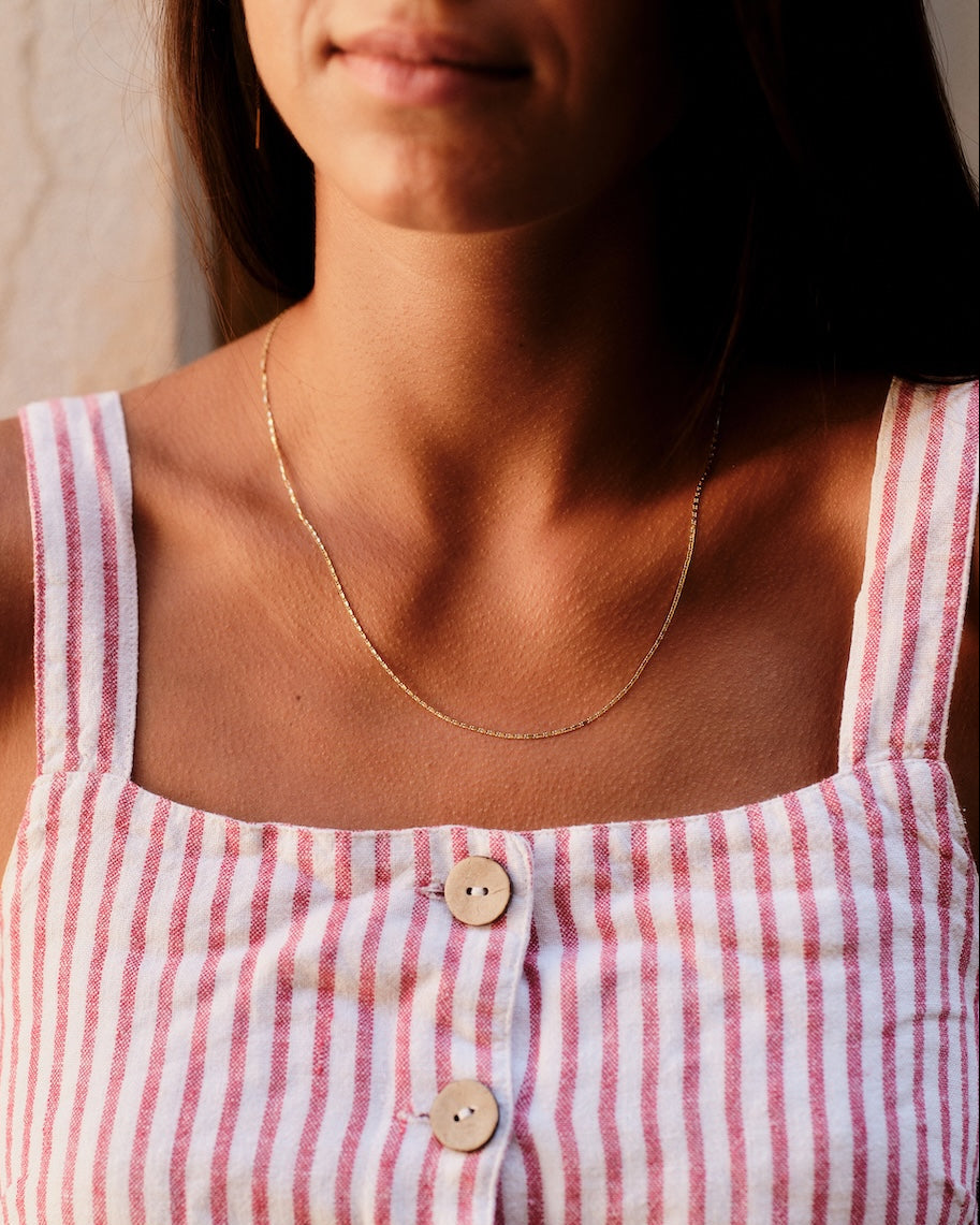 Collana in oro Halo
