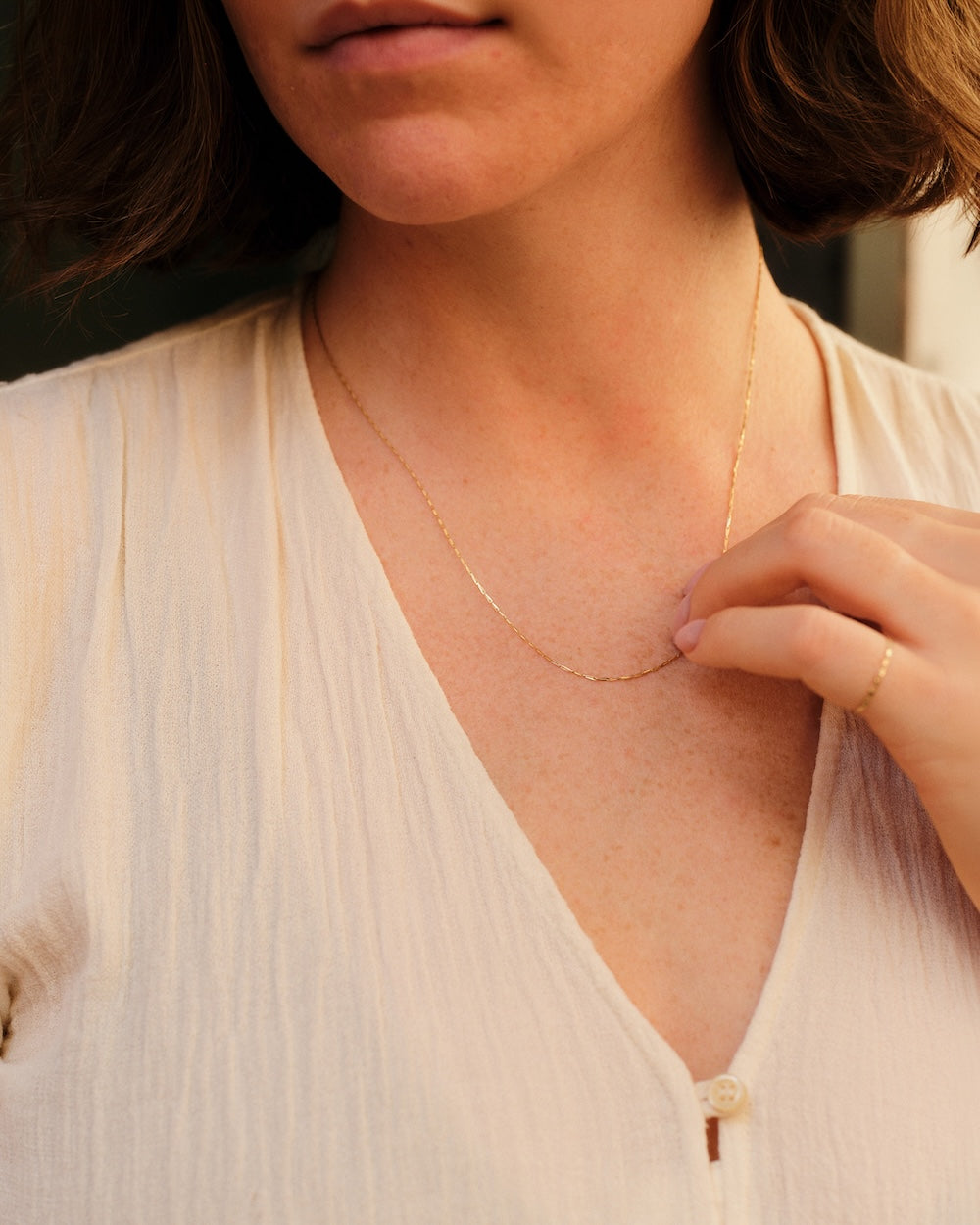 Collana in oro Sunshine