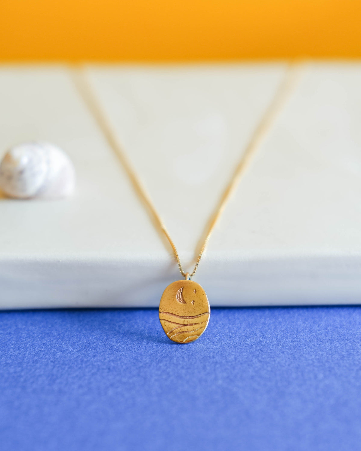 Ethos Moon and Sea Pendant