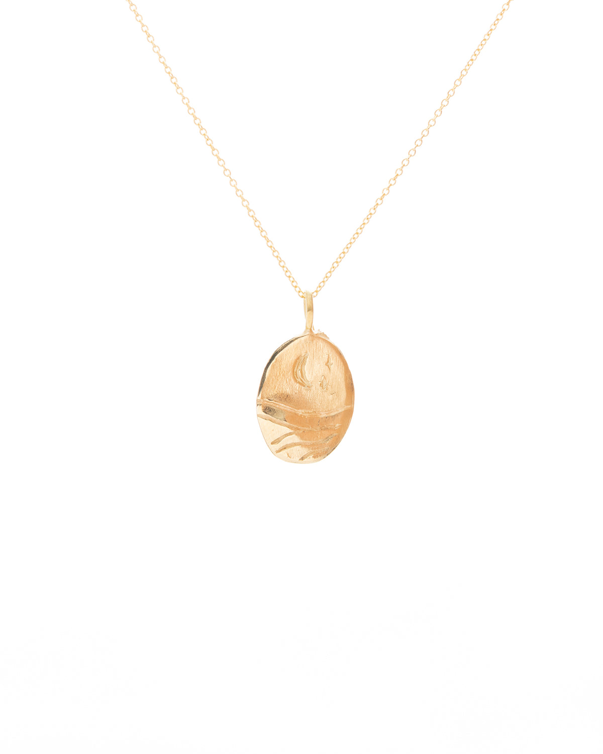 Ethos Moon and Sea Pendant