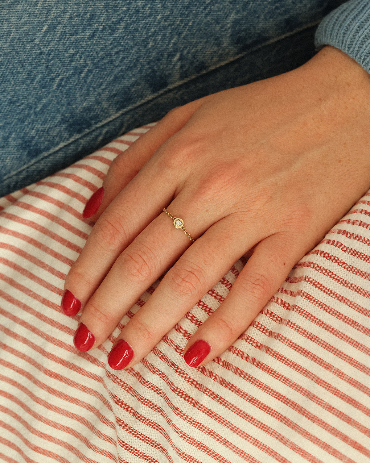 Tulip Petal ring