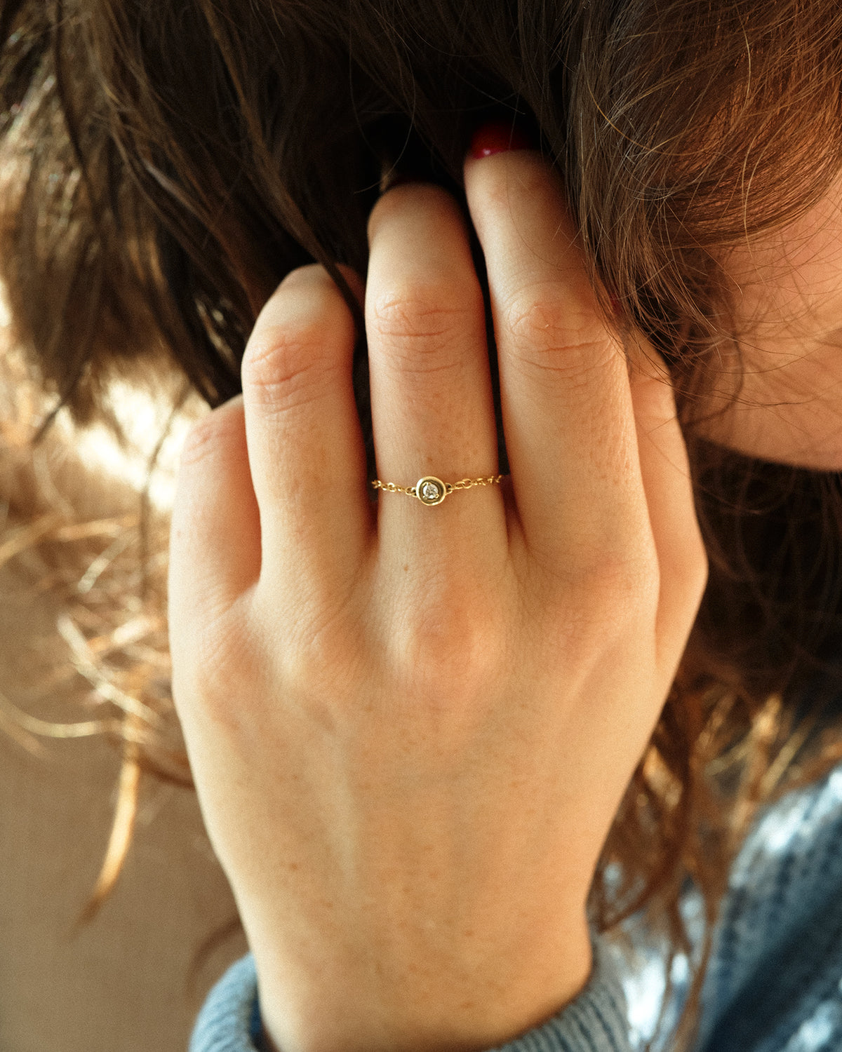Tulip Petal ring